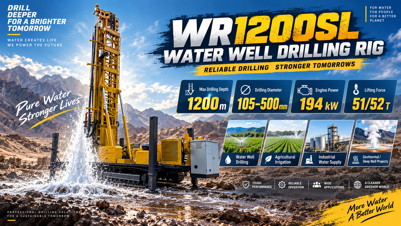 WR1200SL Paletli su kuyusu delici