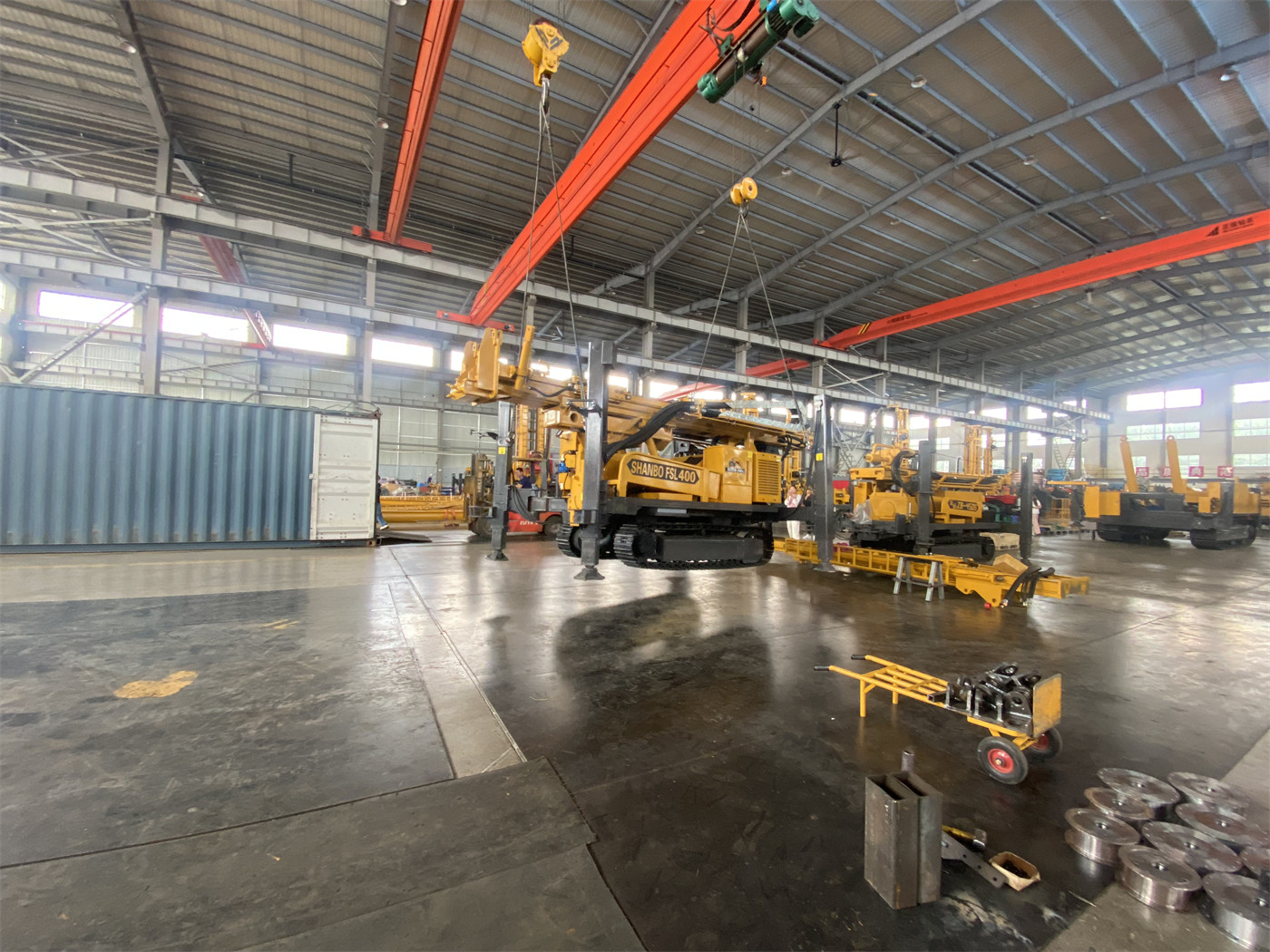 PV390'un uygulama alanı 80–600 mm delik çapı ve 6 m delik derinliği ile sınırlıdır