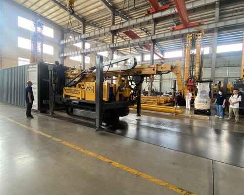 Derin su kuyusu ve derin arama aynı paletli ters sirkülasyonlu sondaj makinesini paylaştığında WR600